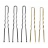 Hairdressing hair buns E-56 200 pcs. mix