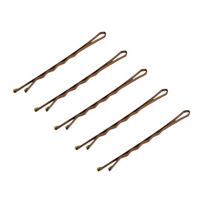 Hairdressing hairpins 120 pcs. E-57 5.6 cm gold