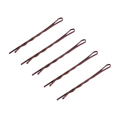 Hairdressing hairpins E-58 120 pcs 5.6 cm copper