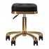Cosmetic stool M-1645 gold black