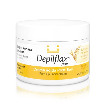 Depilflax 100 cream with glycolic acid after depilation 200 ml