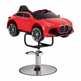 Hairdressing chair for children car BM red
