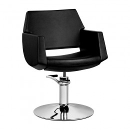 Gabbiano hairdressing chair Santiago black
