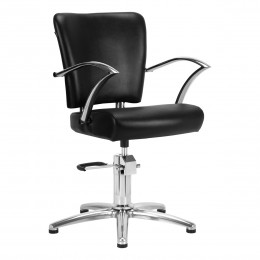 Gabbiano hairdressing chair Dallas black