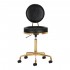 Cosmetic stool H5 gold black