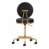 Cosmetic stool H5 gold black