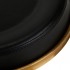Cosmetic stool H5 gold black