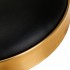 Cosmetic stool H7 gold black