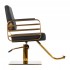 Gabbiano hairdressing chair Avila gold black Gabbiano hairdressing chair Avila gold black