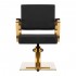 Gabbiano hairdressing chair Avila gold black Gabbiano hairdressing chair Avila gold black