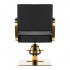 Gabbiano hairdressing chair Avila gold black Gabbiano hairdressing chair Avila gold black