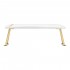 Momo 6-M Manicure Stand Gold White