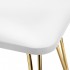 Momo 6-M Manicure Stand Gold White