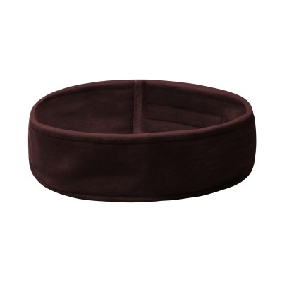 Cosmetic headband velvet brown