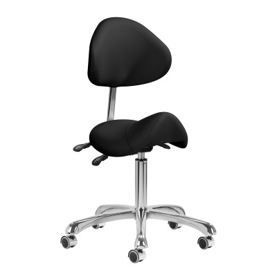 Cosmetic stool 1004 Giovanni black
