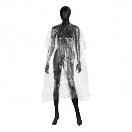 Disposable hairdresser/barber cape 120 x 150 cm 100 pieces