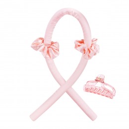 Pink hair curler
