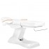 Electric cosmetic chair Lux white heated
