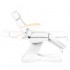 Electric cosmetic chair Lux white heated