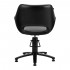 Gabbiano hairdressing chair Lima black