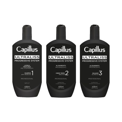 Capillus ultraliss nanoplasty, nanoplasty treatment kit, 3x400 ml