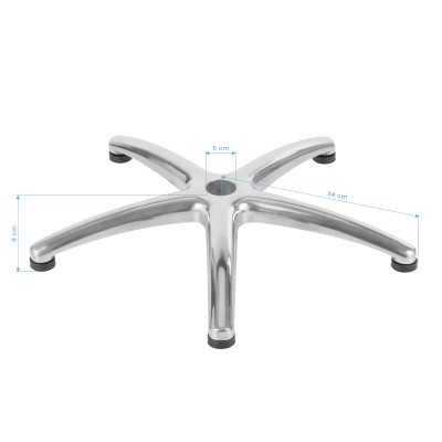 Base for hairdressing chair cross L008