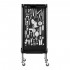 Gabbiano hairdresser's assistant X11-9 black graphics