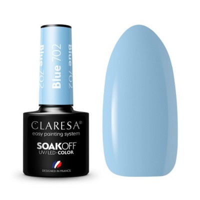 CLARESA Hybrid nail polish BLUE 702 -5g