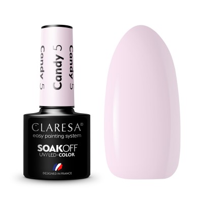 CLARESA Hybrid nail polish CANDY 5 -5g CLARESA Hybrid nail polish CANDY 5 -5g