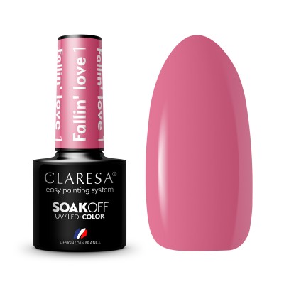 CLARESA Hybrid nail polish FALLIN""LOVE 1 -5g