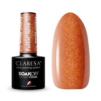 CLARESA Hybrid nail polish FALLIN""LOVE 12 -5g CLARESA Hybrid nail polish FALLIN""LOVE 12 -5g