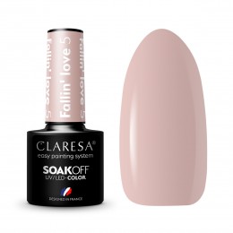 CLARESA Hybrid nail polish FALLIN""LOVE 5 -5g