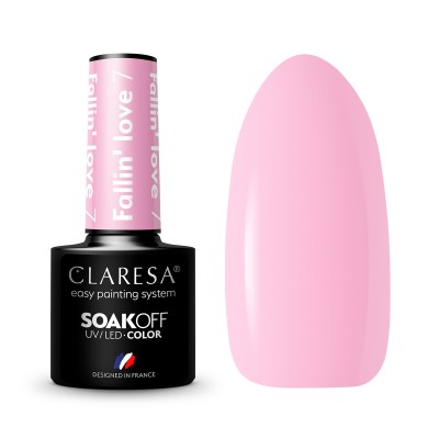 CLARESA Hybrid nail polish FALLIN""LOVE 7 -5g