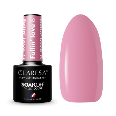 CLARESA Hybrid nail polish FALLIN""LOVE 8-5g CLARESA Hybrid nail polish FALLIN""LOVE 8-5g