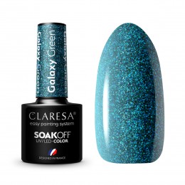 CLARESA Hybrid nail polish Galaxy Green 5g