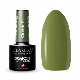 CLARESA Hybrid varnish GREEN 802 -5g