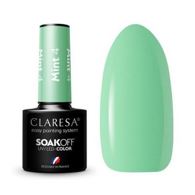 CLARESA Hybrid varnish MINT 4 -5g CLARESA Hybrid varnish MINT 4 -5g