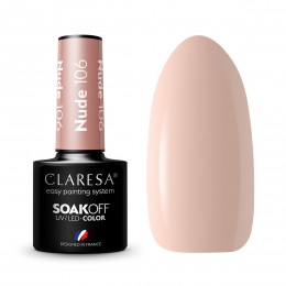 CLARESA Hybrid nail polish NUDE 106 -5g