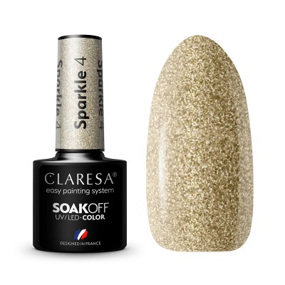 CLARESA Hybrid varnish SPARKLE 4 -5g