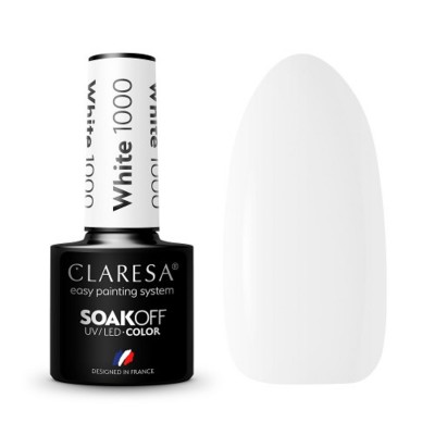 CLARESA Hybrid varnish WHITE 1000 -5g