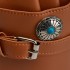Belt holster for hairdressing scissors T14 brown