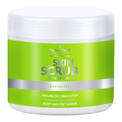 Farmona skin scrub extract pear body and feet peeling pear 500 g