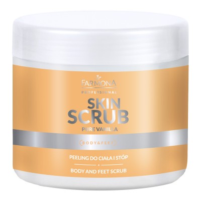 Farmona skin scrub pure vanilla body and foot peeling vanilla 500 g