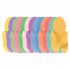 Disposable foam flip-flops 10 pairs mix colors Disposable foam flip-flops 10 pairs mix colors
