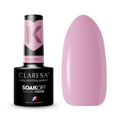 CLARESA hybrid varnish Kiss Me! 1 -5g