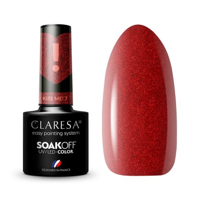 CLARESA hybrid varnish Kiss Me! 7 -5g