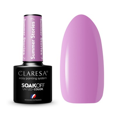 CLARESA hybrid varnish SUMMER STORIES 7 -5g CLARESA hybrid varnish SUMMER STORIES 7 -5g