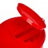 Medical waste container 1 L red Medical waste container 1 L red