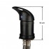 Black S04 hairdressing washbasin battery