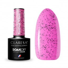 CLARESA Hybrid nail polish Festival Vibes 3 -5g